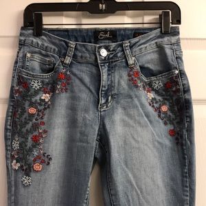 Earl Skinny Jean with Embroidery